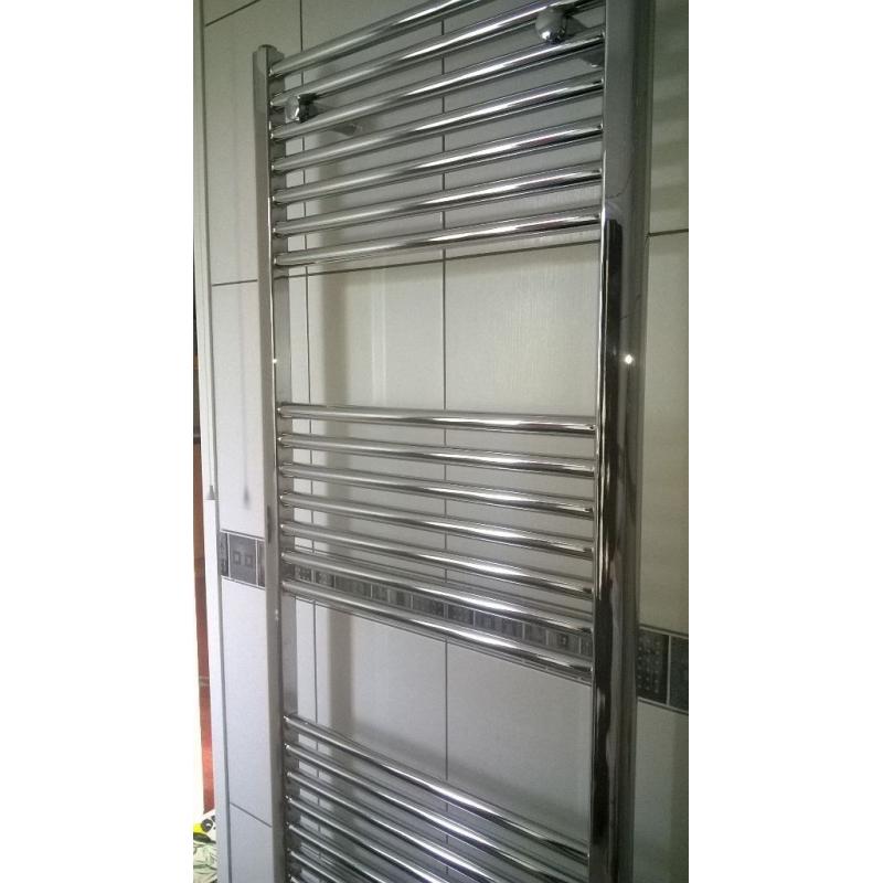 Heated towel rail