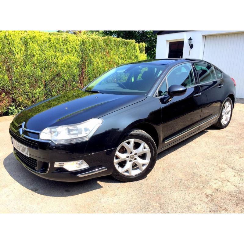 **1 PREV OWNER** 2009 CITROEN C5 VTR+ NAV HDI 2.0 DIESEL 6 SPEED MANUAL BLACK