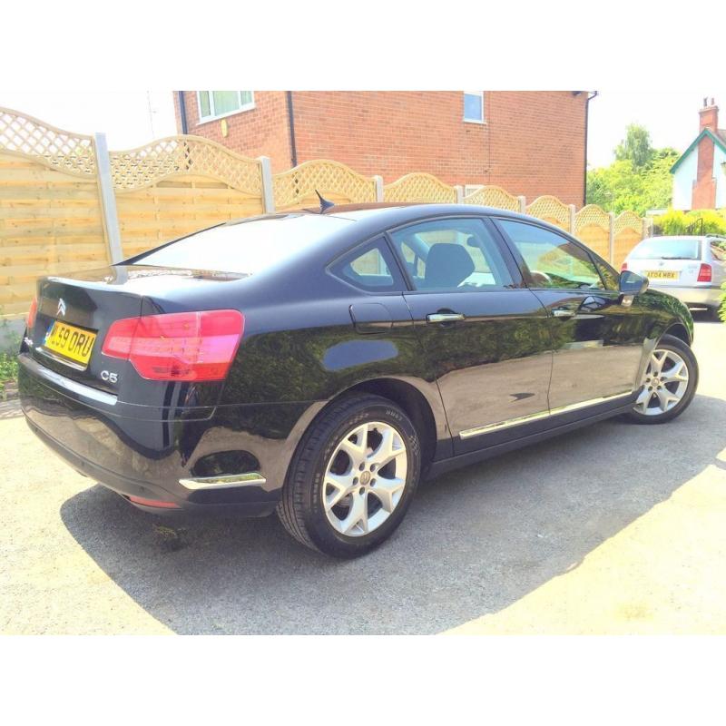 **1 PREV OWNER** 2009 CITROEN C5 VTR+ NAV HDI 2.0 DIESEL 6 SPEED MANUAL BLACK