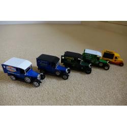 Matchbox Models of Yesteryear Y5 1927 Talbot Vans & Days-Gone 1934 Bottle Van