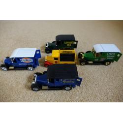 Matchbox Models of Yesteryear Y5 1927 Talbot Vans & Days-Gone 1934 Bottle Van