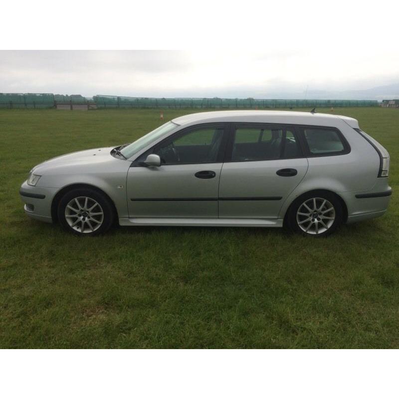 STUNNING ONE OWNER! FULL YEARS MOT SAAB 9-3 LINEAR SPORT DT 1910cc 5 DOOR ESTATE