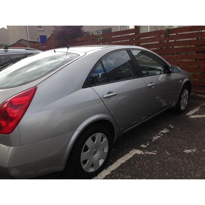 Last chance!!! Nissan Primera s, 2005 engine size 1,8, MOT till 07.01.17