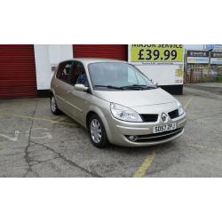 renault scenic dyn vvta automatic,2007.1.6cc petrol