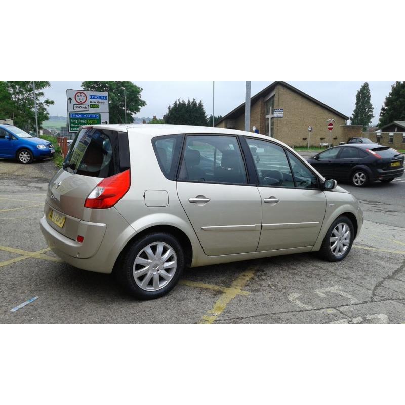 renault scenic dyn vvta automatic,2007.1.6cc petrol