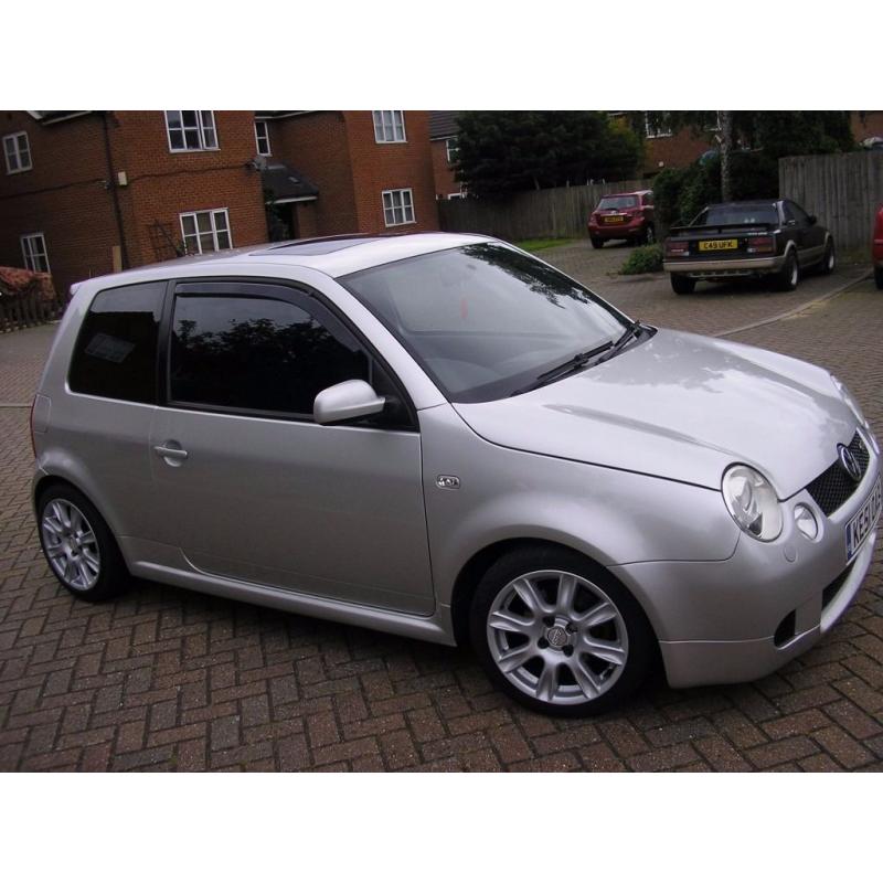 VOLKSWAGEN LUPO GTI 6 SPEED BBS 101000 MILES 2001 SILVER