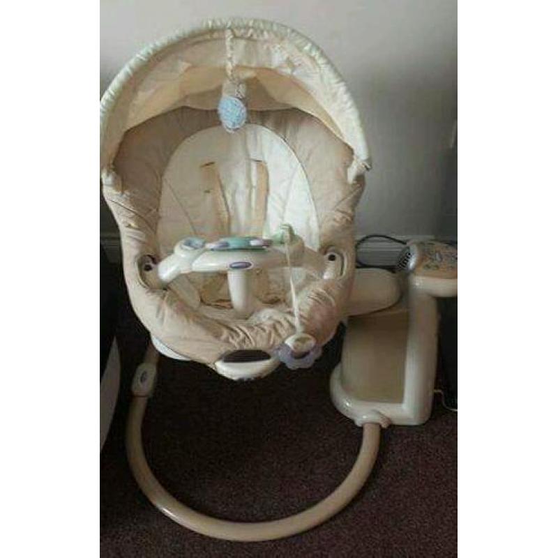 graco sweet peace swing