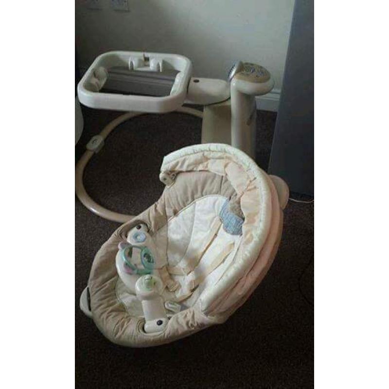 graco sweet peace swing