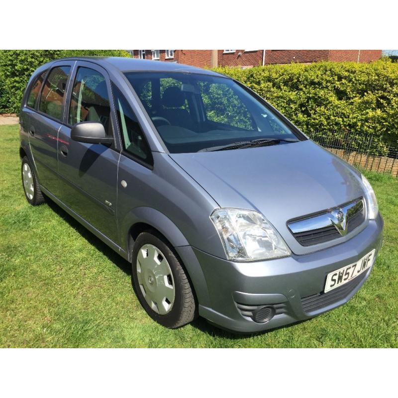 Fantastic Condition And Great Value 2008 Meriva 1.4 Life Family Hatch Only 35000 Miles May 2017 MOT