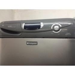 Silver hotpoint 7kg digital screen display washing machine good condition