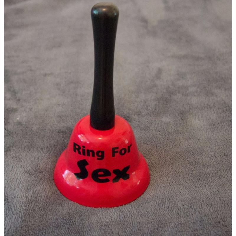 "ring for s3x" bell. Novelty bell