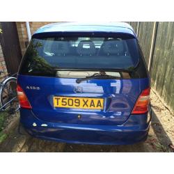 Mercedes a class 1.6petrol no mot needs tyres and brake pads