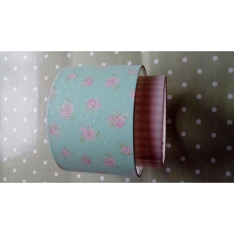 Floral lampshade for childrens bedroom