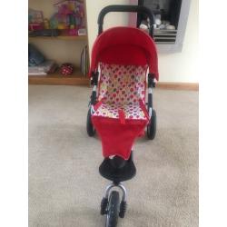 Baby doll pushchair/pram