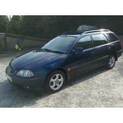 02 Toyota Avensis GLS Estate 5 door 90000 mls ( can be viewed inside anytime)