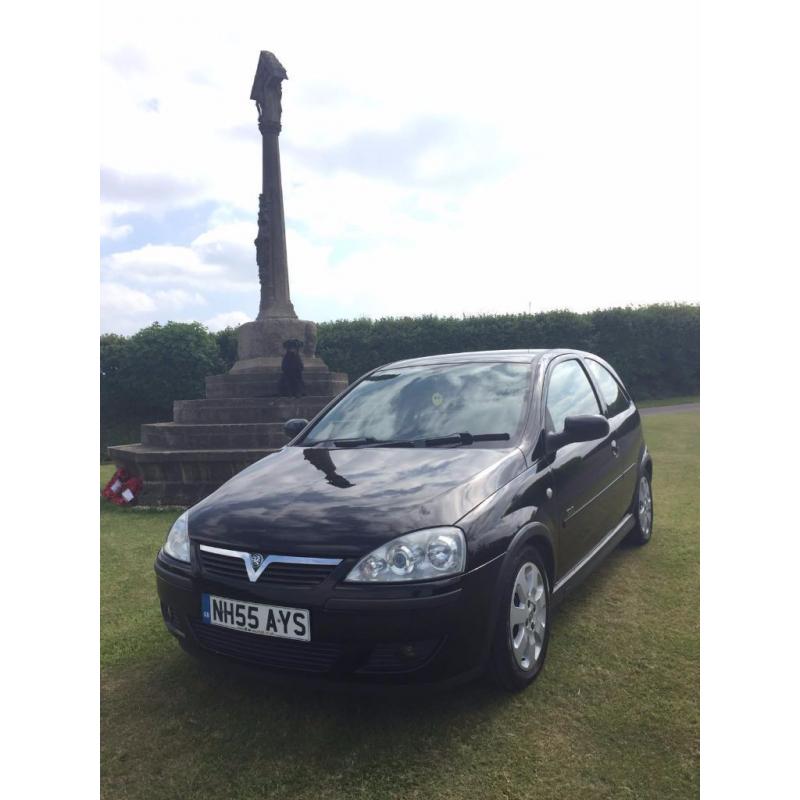 Vauxhall Corsa 1.4 sxi black 55 plate