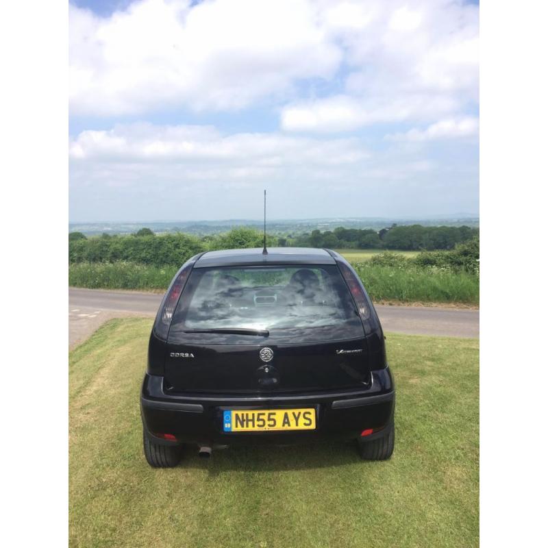 Vauxhall Corsa 1.4 sxi black 55 plate