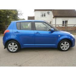 08 SUZUKI SWIFT GLX 1.5 AUTOMATIC 5DR SMALL HATCH 1OWNER 48K FSH NEW MOT/SERVICE