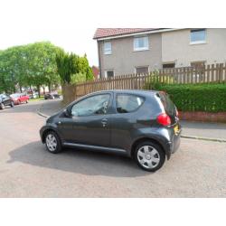 TOYOTA AYGO VVTI 56 PLATE 2006 MOT END AUG 2016