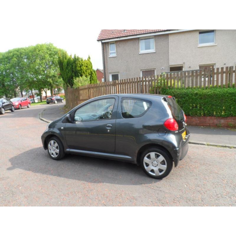 TOYOTA AYGO VVTI 56 PLATE 2006 MOT END AUG 2016