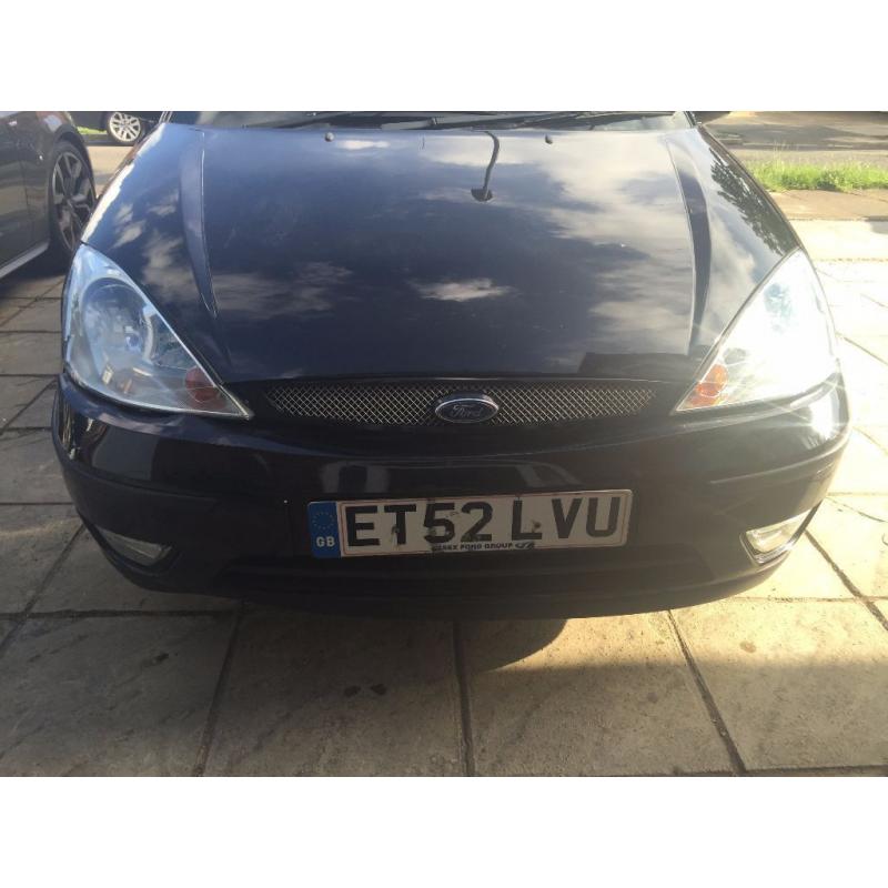 Black Ford Focus 1.6l for sale excellent condition