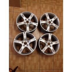 Lexus is200 6x alloy wheels refurbished with legal tyres 98-05 toyota altezza is300