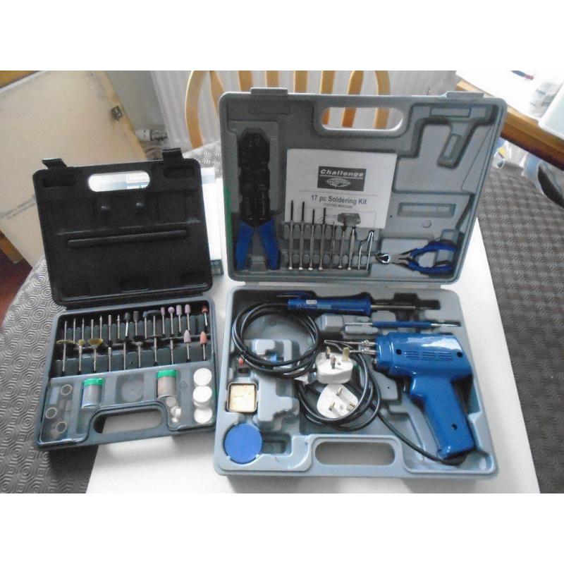 SOLDERING KIT AND HOBBY TOOL KIT