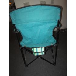 Camping Folding chair . Green colour .