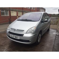 Bargain Citroen xsara Picasso, 1.6hdi diesel, full years MOT ready to go