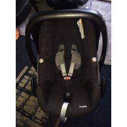 Maxicosi pebble car seat 0-12 months