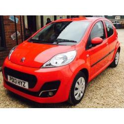 Peugeot 107 1.0 68bhp 2013 Active.GUARANTEED FINANCE