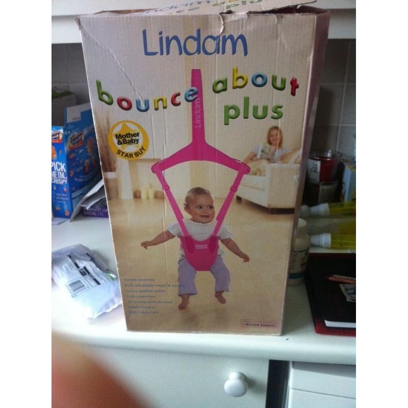 Bounce about plus door swing