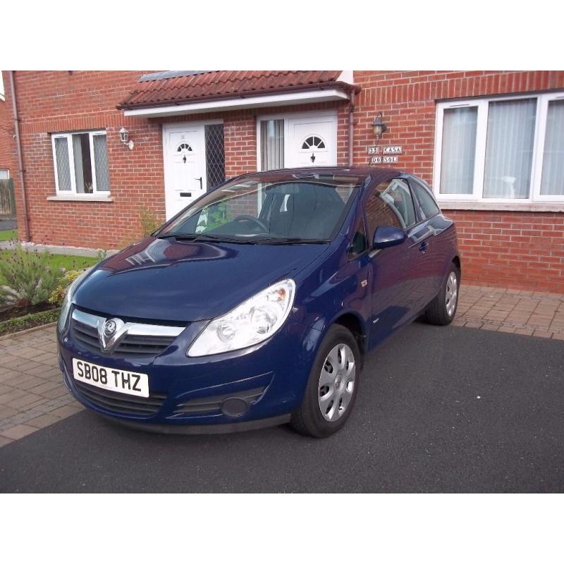 VAUXHALL CORSA 1.3 DIESEL, 2008, FULLY SERVICED FULL MOT