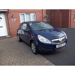 VAUXHALL CORSA 1.3 DIESEL, 2008, FULLY SERVICED FULL MOT