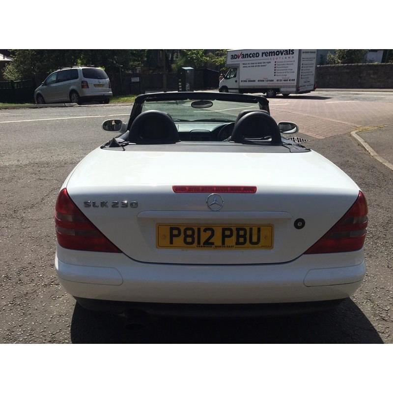 MERCEDES SLK 230 KOMPRESSOR AUTO CONVERTIBLE PX swap