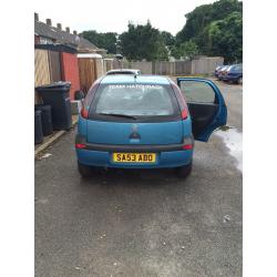 Vauxhall corsa 1.2 5 door great condition