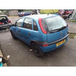 Vauxhall corsa 1.2 5 door great condition