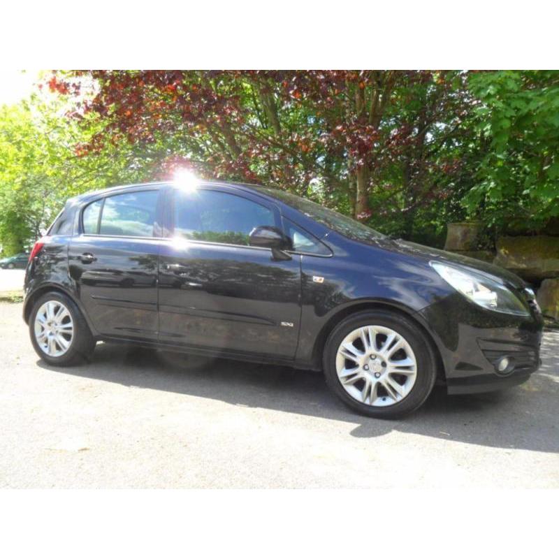 2007 57 VAUXHALL CORSA 1.4 SXI A-C 16V, Black, Manual, Petrol,