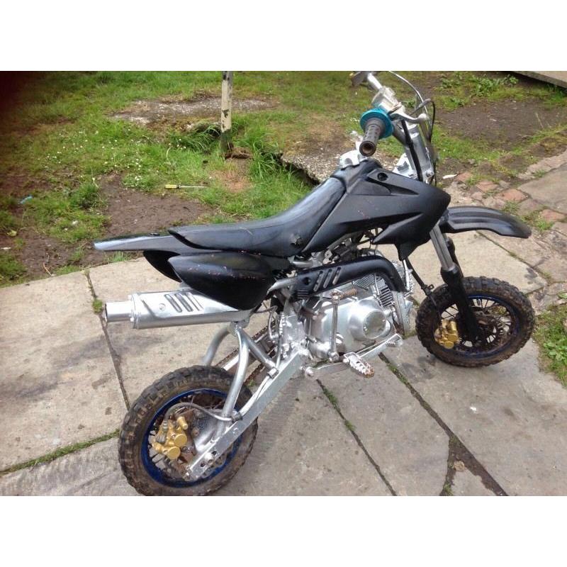 110cc pitbike