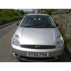 2003 FORD FIESTA 1.4 Zetec 2003 MODEL 3 DOOR MOY MARCH 2017