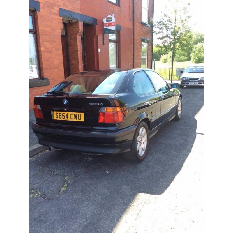 BMW 318ti FULL MOT FULL SERVICE HISTORY ORIGINAL CAR SWAP OR CASH