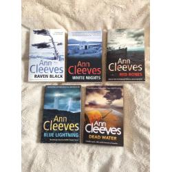 Shetland series by Ann Cleeves, Excellent condition