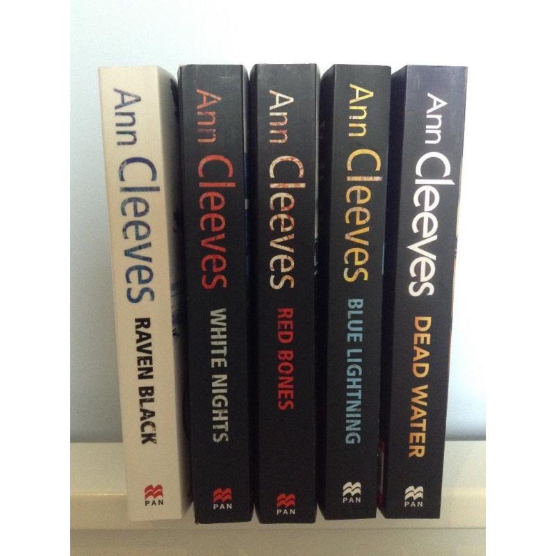 Shetland series by Ann Cleeves, Excellent condition