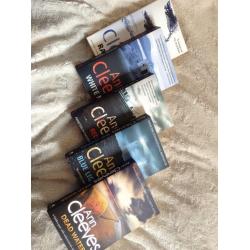 Shetland series by Ann Cleeves, Excellent condition