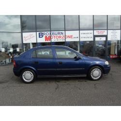 2004 04 VAUXHALL ASTRA 1.4 LS 16V 5d 90 BHP FREE 12 MONTHS MOT **** GUARANTEED FINANCE ****