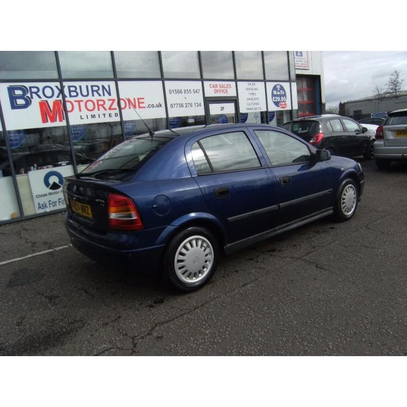 2004 04 VAUXHALL ASTRA 1.4 LS 16V 5d 90 BHP FREE 12 MONTHS MOT **** GUARANTEED FINANCE ****