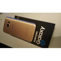 SAMSUNG S7 GOLD 32GB/BOXED/ UNLOCKED