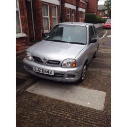 Silver Micra 2003 . 1.0 3 door. 6 months left on MOT.