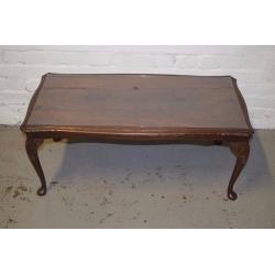 Vintage glass top coffee table (DELIVERY AVAILABLE)