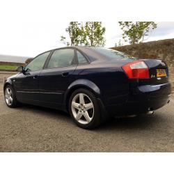 AUDI A4 1.8T (190) SPORT QUATTRO - 190 BHP, QUICK CAR, NEW TIMING BELT, 1 YRS MOT, DRIVES VERY WELL